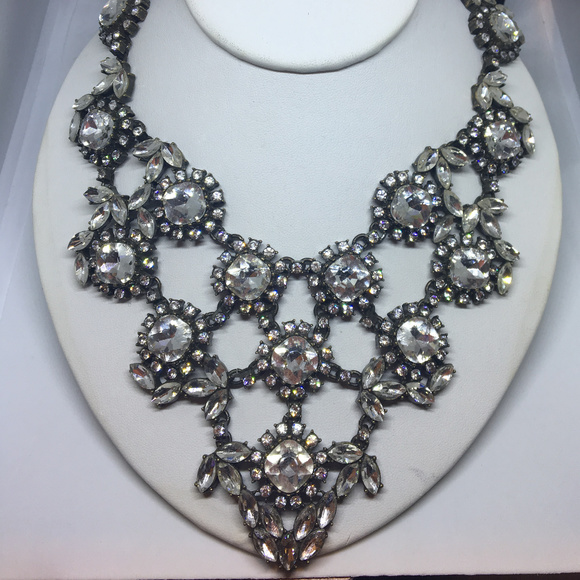 Joan Rivers Crystal Elegance Statement Necklace - Picture 1 of 9
